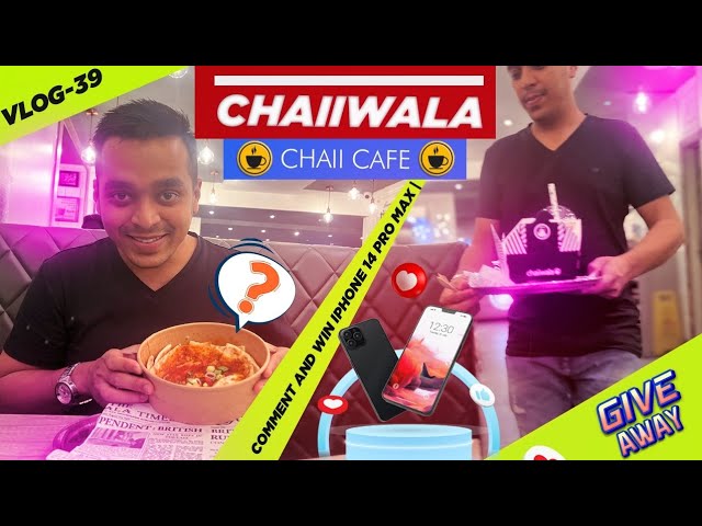 Chaiiwala | Vlog-39 | Win a I-phone | Who will be our food chaser?